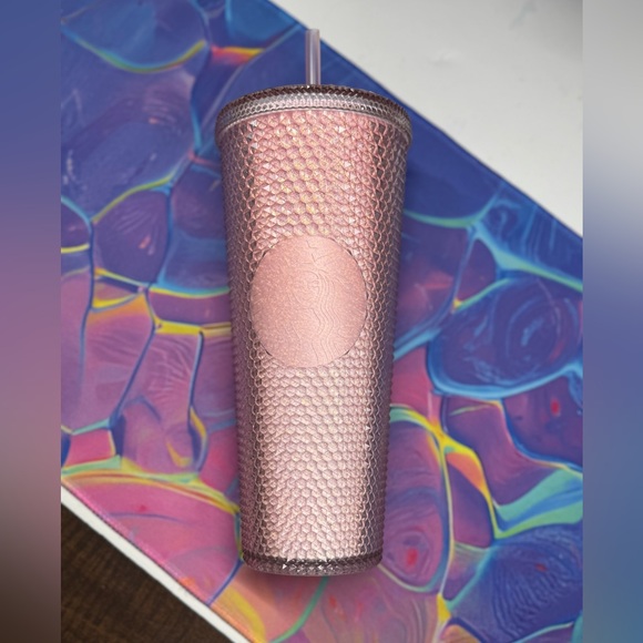 BNWT Sakura Pink Glitter Starbucks 24 oz Tumbler - China Release - Picture 7 of 14